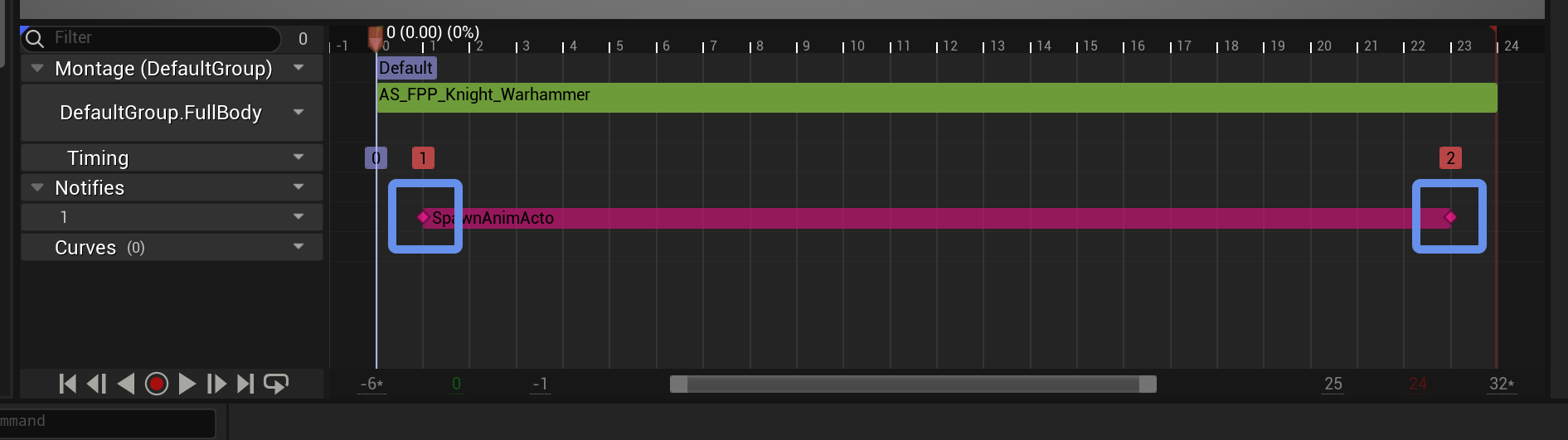 Notify duration bar