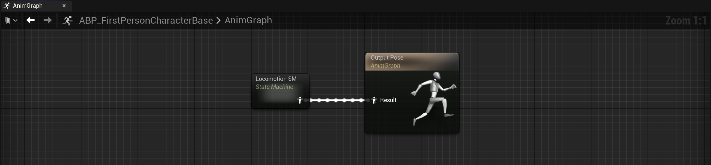 Locomotion state machine