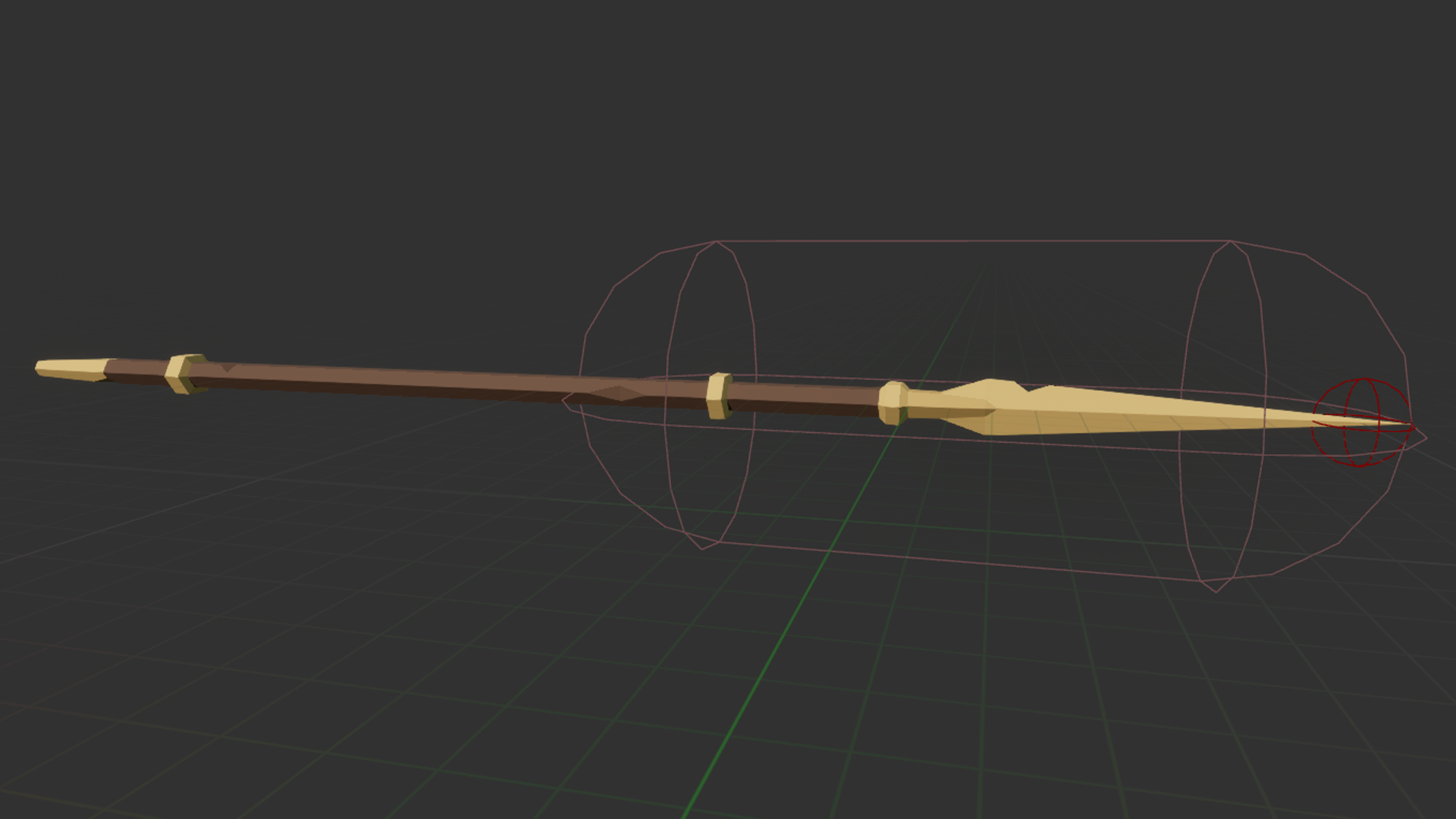 "Spear" projectile hitboxes